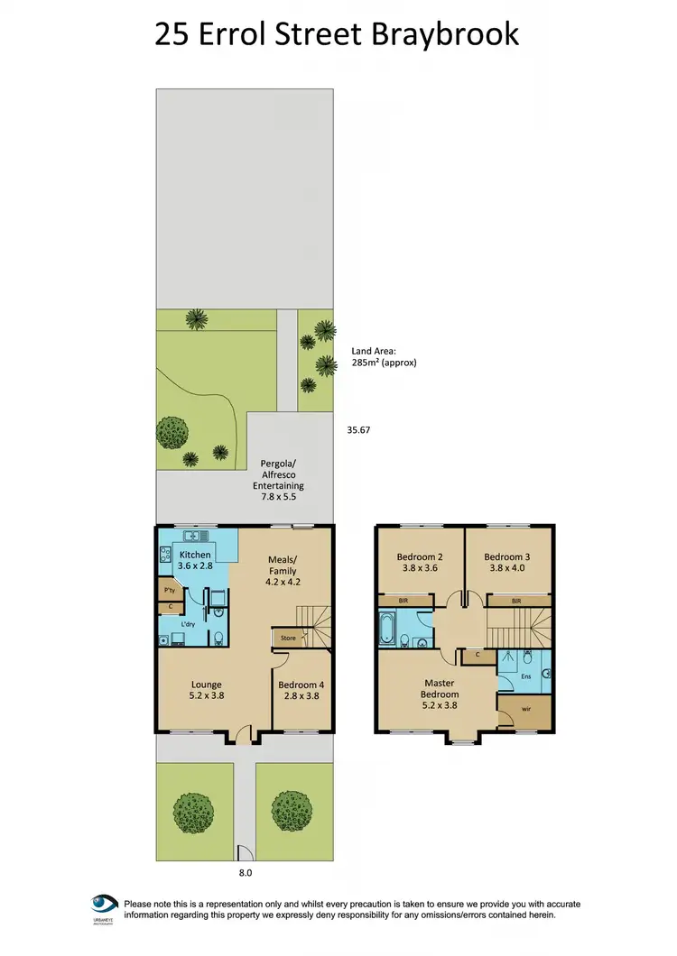 Floorplan of Homely house listing, 25 Errol Street, Braybrook VIC 3019