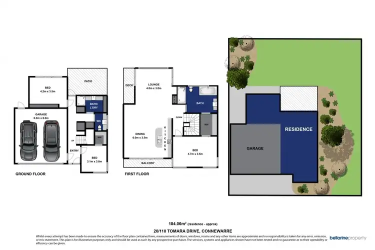 Floorplan of Homely apartment listing, 20/110 Tomara Drive, Barwon Heads VIC 3227