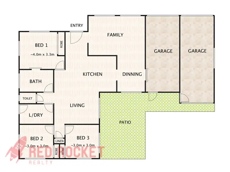 Floorplan of Homely house listing, 7 Elki Court, Marsden QLD 4132