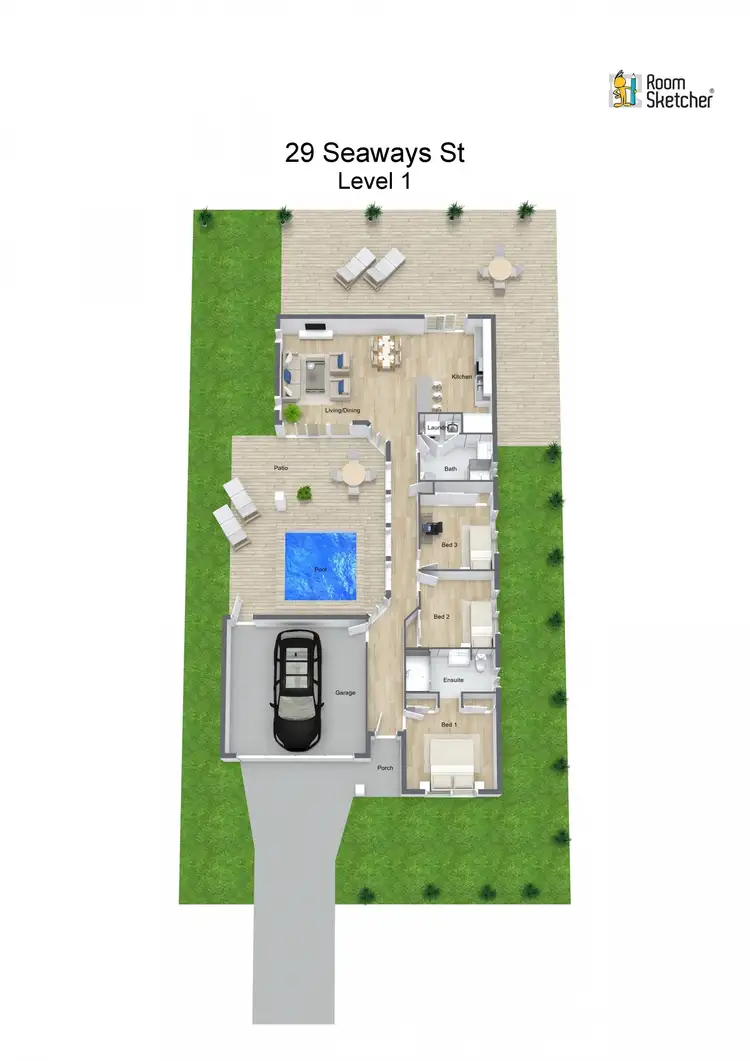 Floorplan of Homely house listing, 29 Seaways Street, Trinity Beach QLD 4879