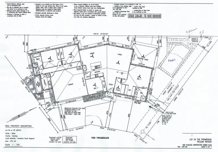 Floorplan of Homely house listing, 8 The Promenade, Pelican Waters QLD 4551