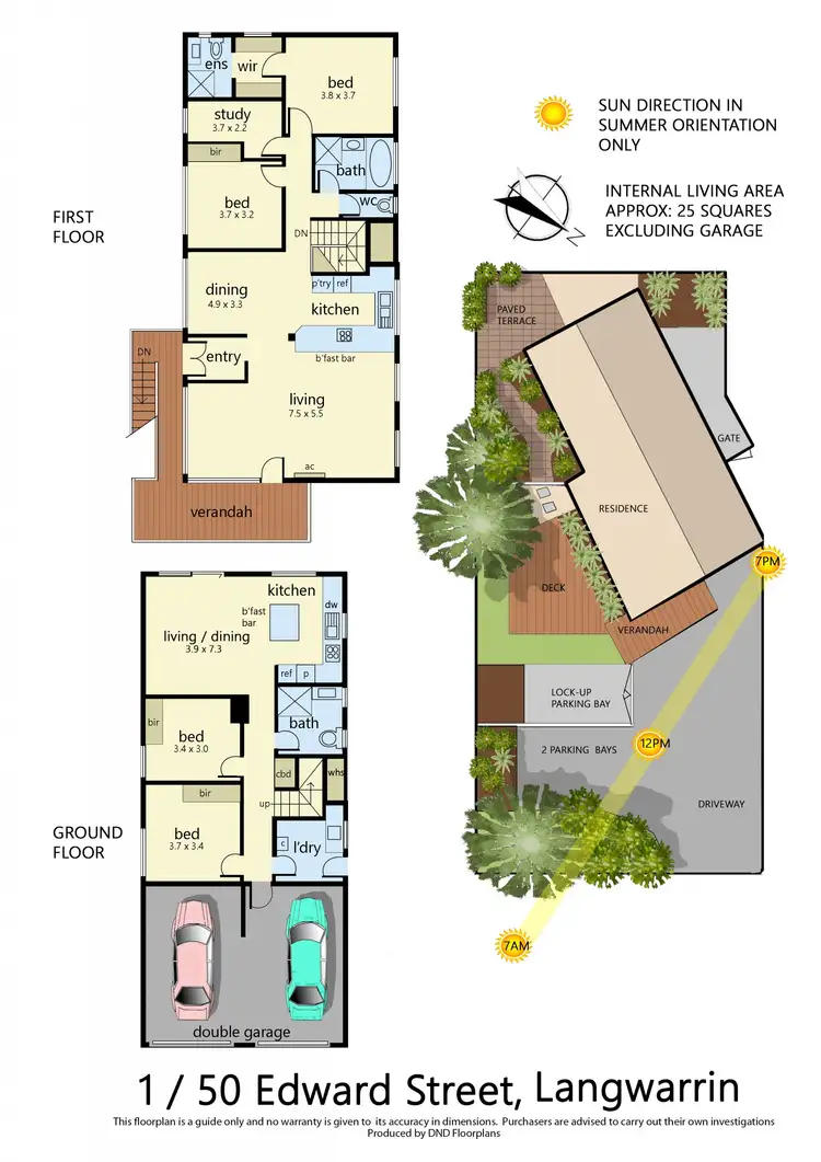 Floorplan of Homely house listing, 1/50 Edward Street, Langwarrin VIC 3910