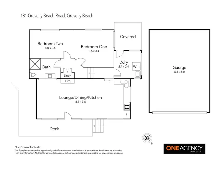 Floorplan of Homely house listing, 181 Gravelly Beach Road, Gravelly Beach TAS 7276