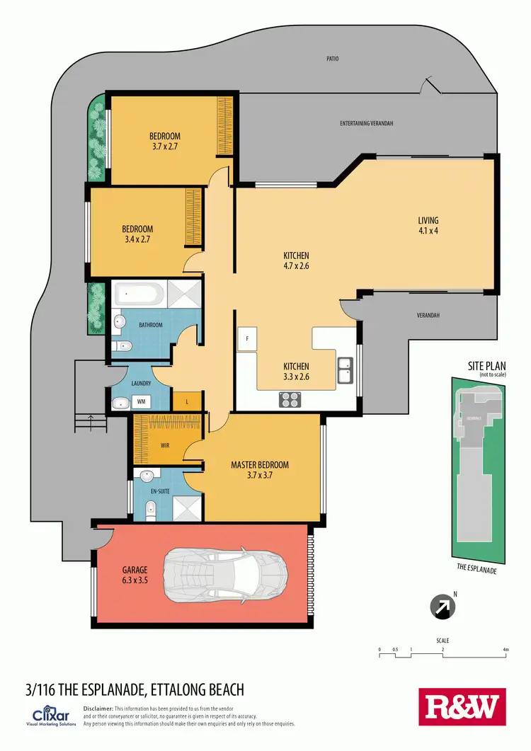 Floorplan of Homely villa listing, 3/116 The Esplanade, Ettalong Beach NSW 2257