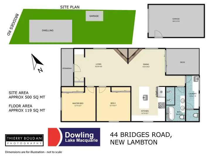 Floorplan of Homely house listing, 44 Bridges Road, New Lambton NSW 2305