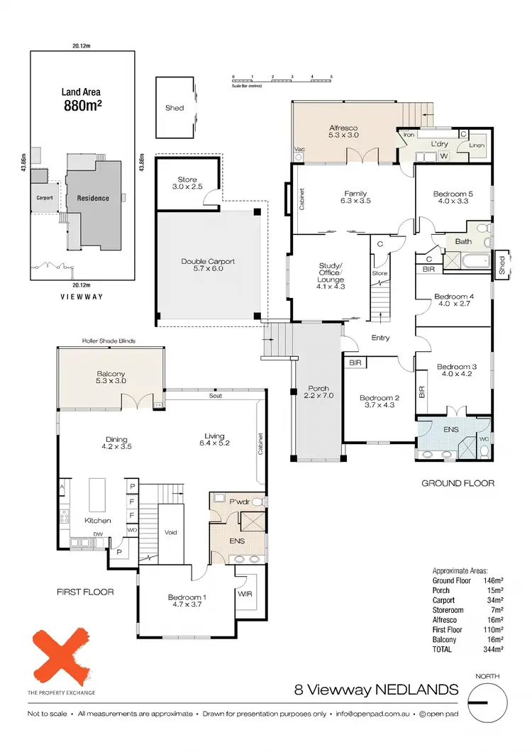 Floorplan of Homely house listing, 8 Viewway, Nedlands WA 6009