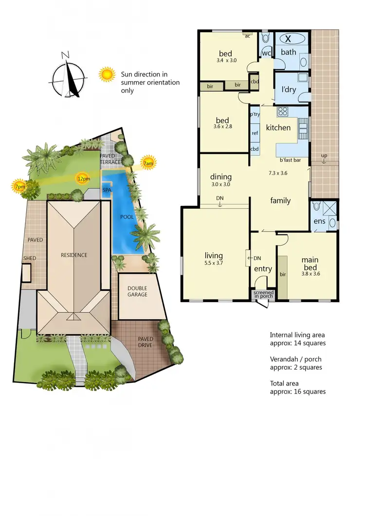 Floorplan of Homely house listing, 29 Grimwade Crescent, Frankston VIC 3199