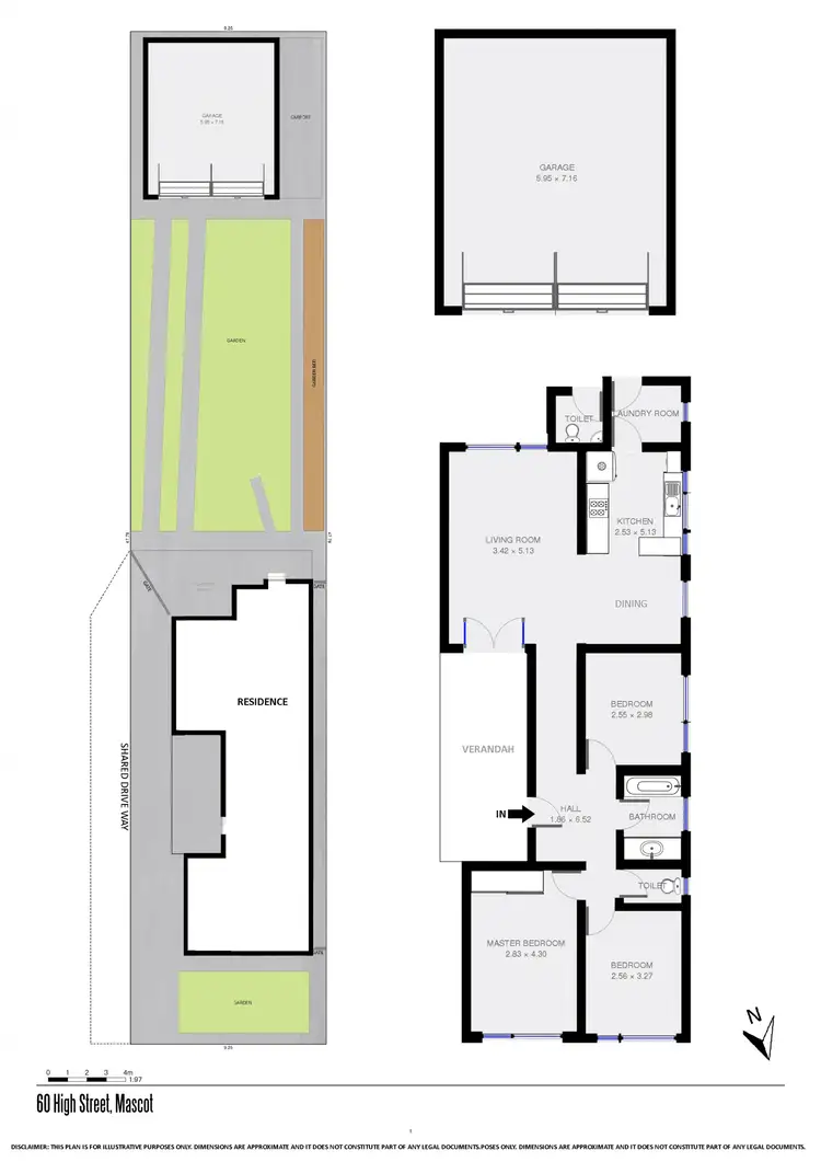 Floorplan of Homely house listing, 60 High Street, Mascot NSW 2020