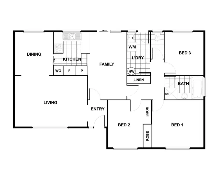 Floorplan of Homely house listing, 56 Alice Jackson Crescent, Gilmore ACT 2905