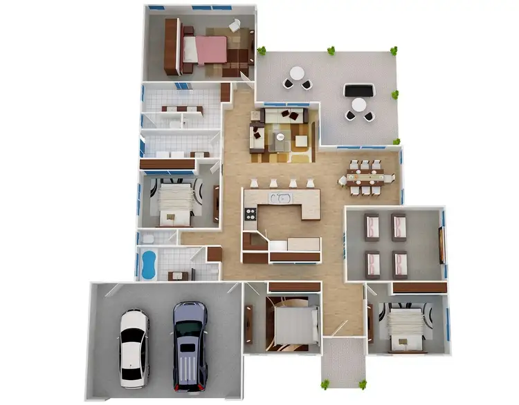 Floorplan of Homely house listing, 2 Yates Court, Kepnock QLD 4670