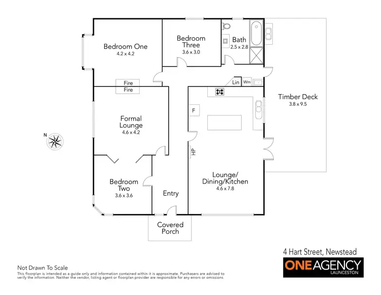 Floorplan of Homely house listing, 4 Hart Street, Newstead TAS 7250