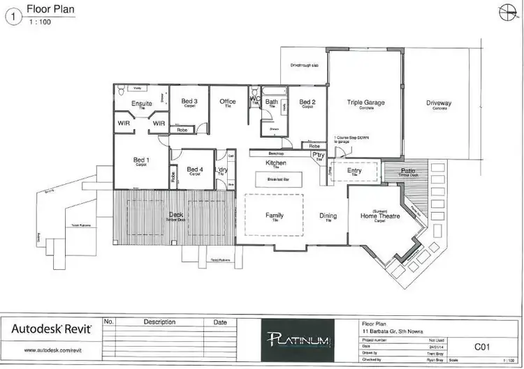 Floorplan of Homely house listing, 11 Barbata Grove, South Nowra NSW 2541