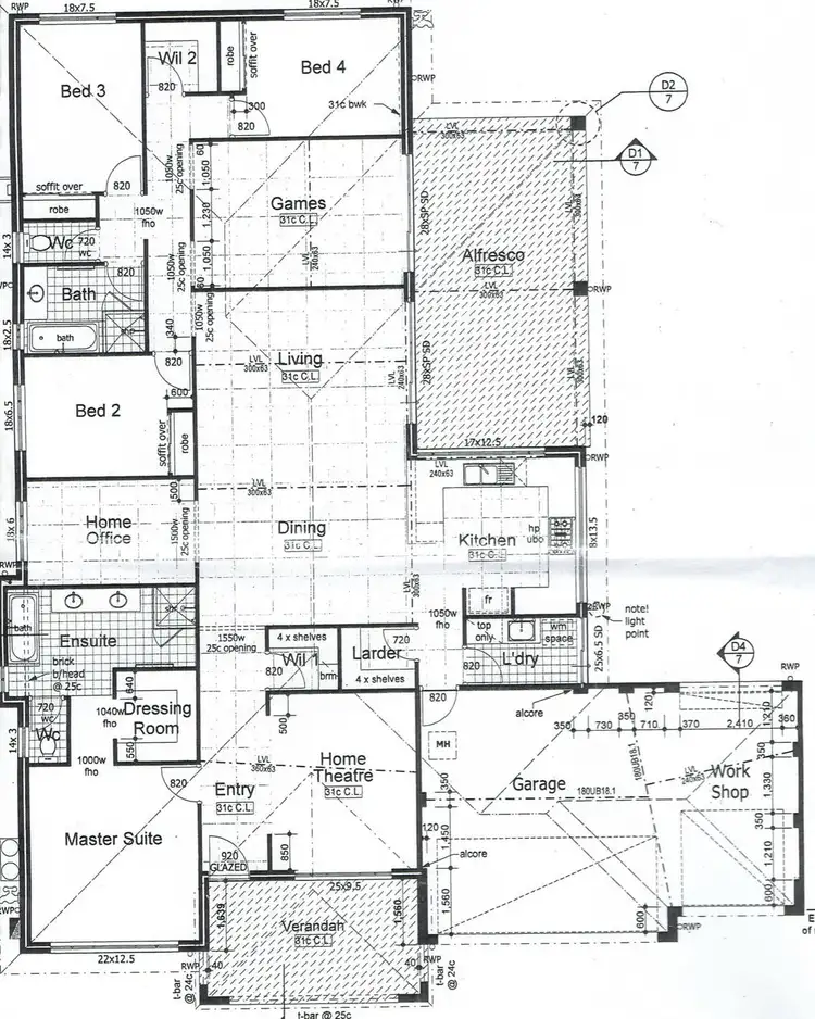 Floorplan of Homely house listing, 21 Bentall Way, The Vines WA 6069