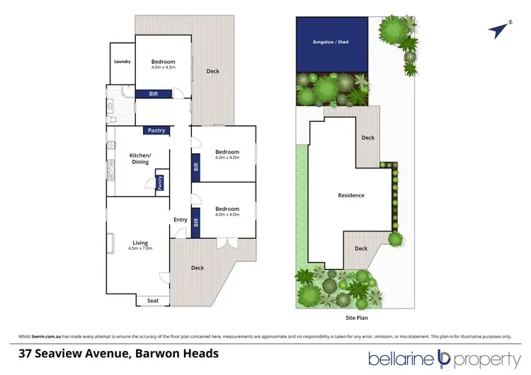 Floorplan of Homely house listing, 37 Seaview Avenue, Barwon Heads VIC 3227