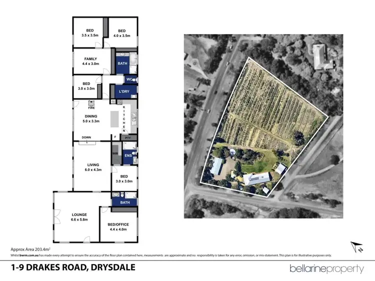 Floorplan of Homely rural property listing, 1-9 Drakes Road, Drysdale VIC 3222