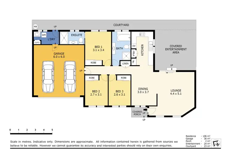 Floorplan of Homely villa listing, 2/27 Flathead Road, Ettalong Beach NSW 2257