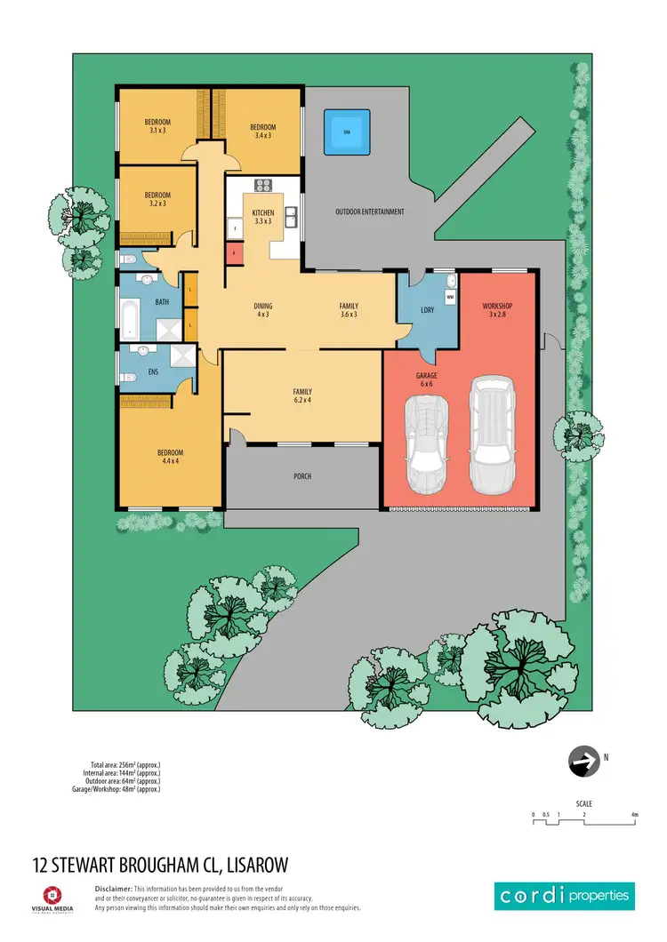 Floorplan of Homely house listing, 12 Stewart Brougham Close, Lisarow NSW 2250