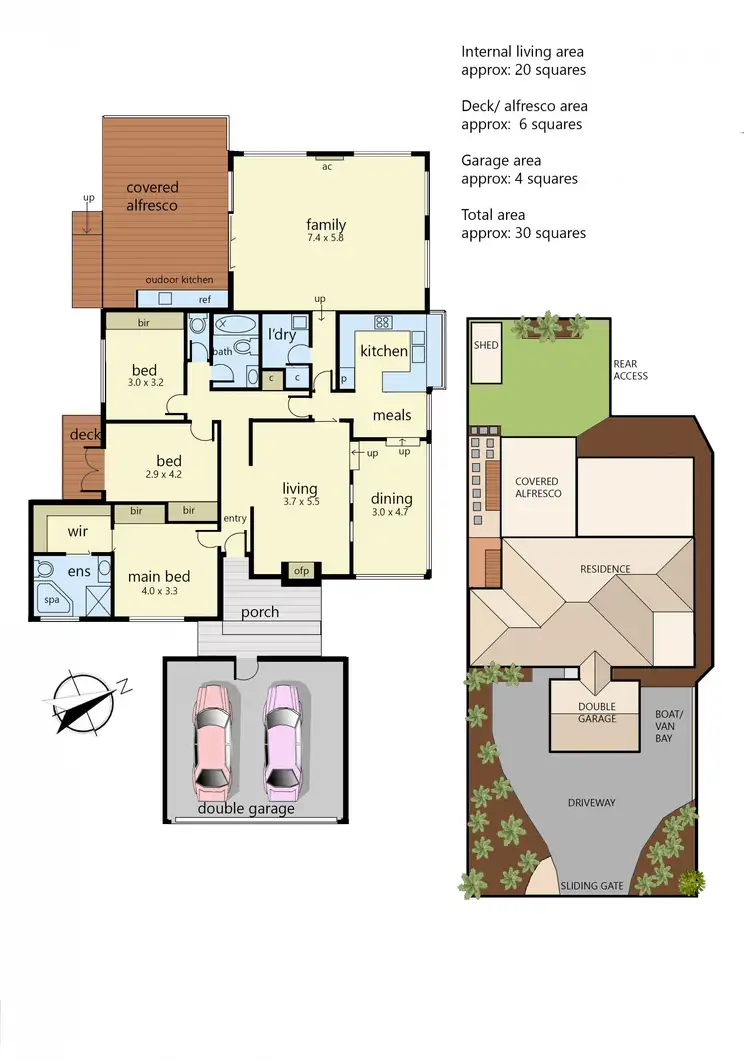Floorplan of Homely house listing, 115 Centre Road, Langwarrin VIC 3910