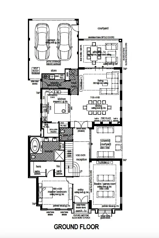 Floorplan of Homely house listing, 3 Pavilion Circle, The Vines WA 6069