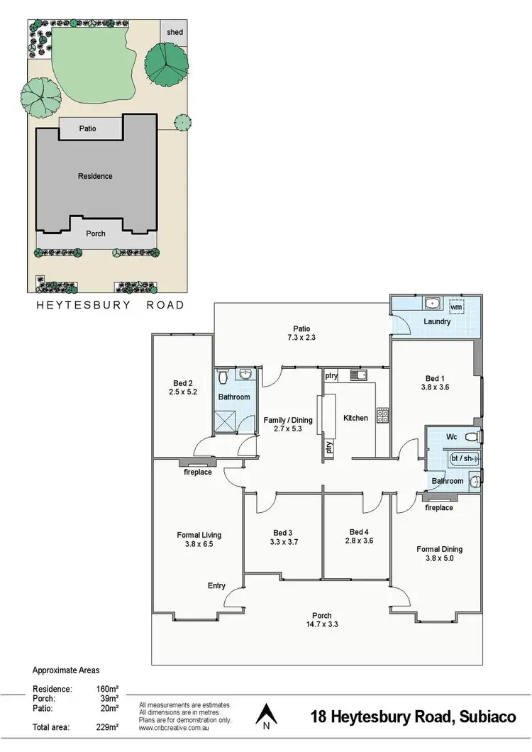 Floorplan of Homely house listing, 18 Heytesbury Road, Subiaco WA 6008