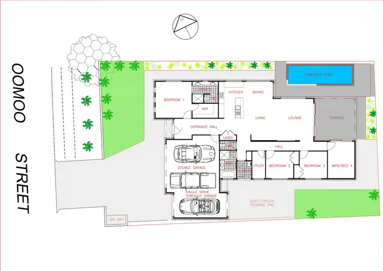 Floorplan of Homely house listing, 11 Oomoo Street, Buddina QLD 4575