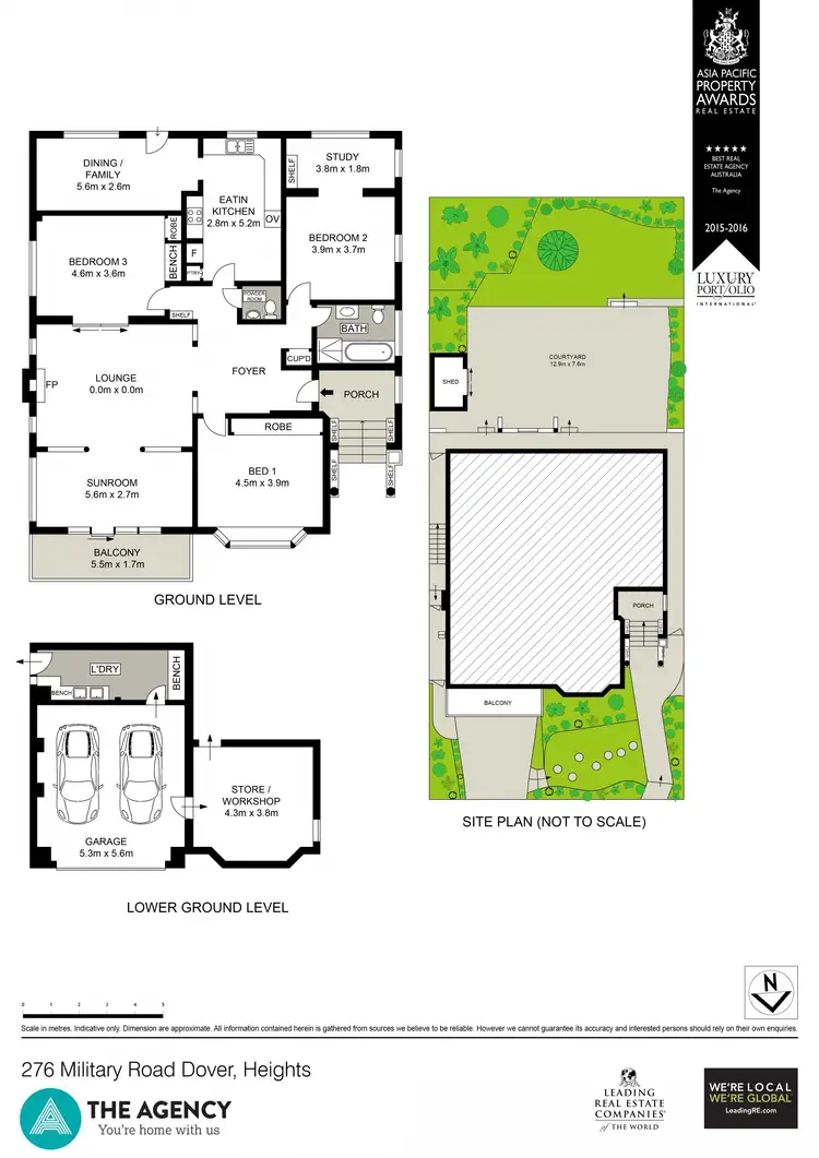 Floorplan of Homely house listing, 276 Military Road, Dover Heights NSW 2030