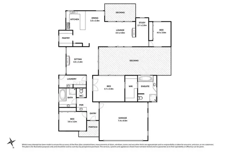 Floorplan of Homely house listing, 61 Fourteenth Road, Barwon Heads VIC 3227