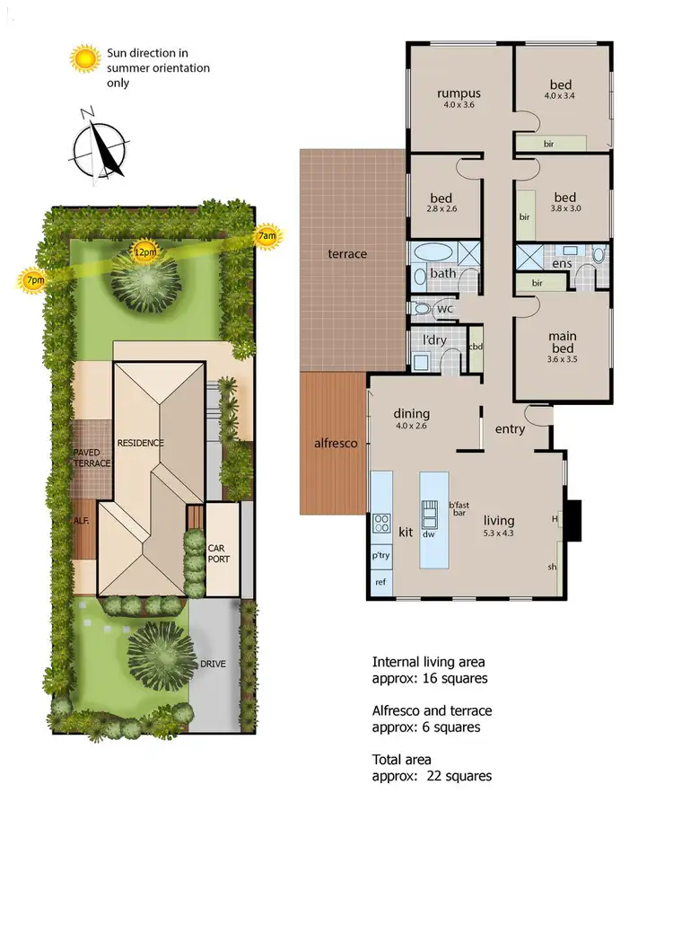 Floorplan of Homely house listing, 7 Gerald Drive, Langwarrin VIC 3910