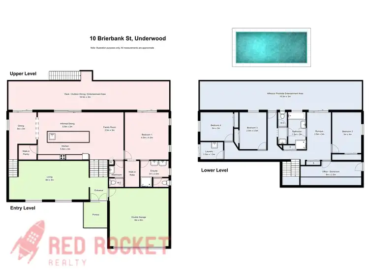 Floorplan of Homely house listing, 10 Brierbank Street, Underwood QLD 4119