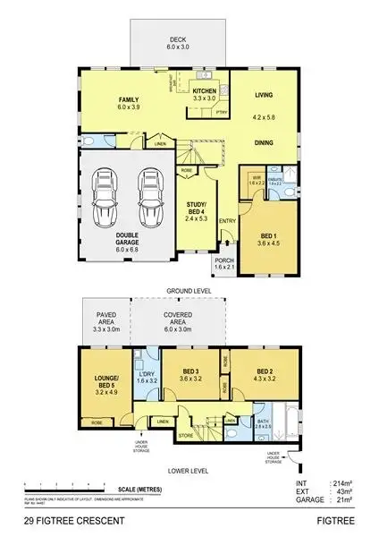 Floorplan of Homely house listing, 29 Figtree Crescent, Figtree NSW 2525