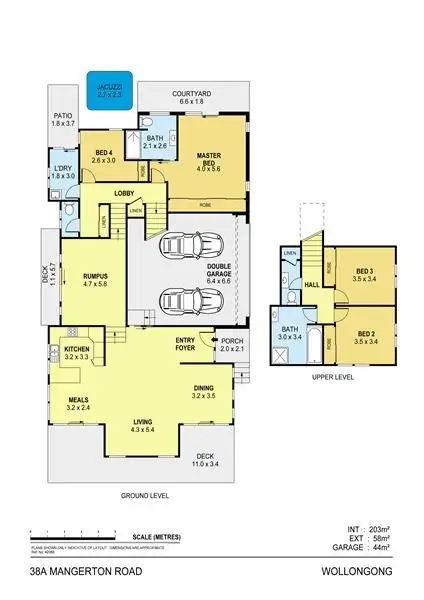 Floorplan of Homely house listing, 38A Mangerton Road, Wollongong NSW 2500