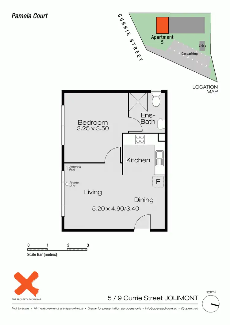 Floorplan of Homely apartment listing, 5/9 Currie Street, Jolimont WA 6014