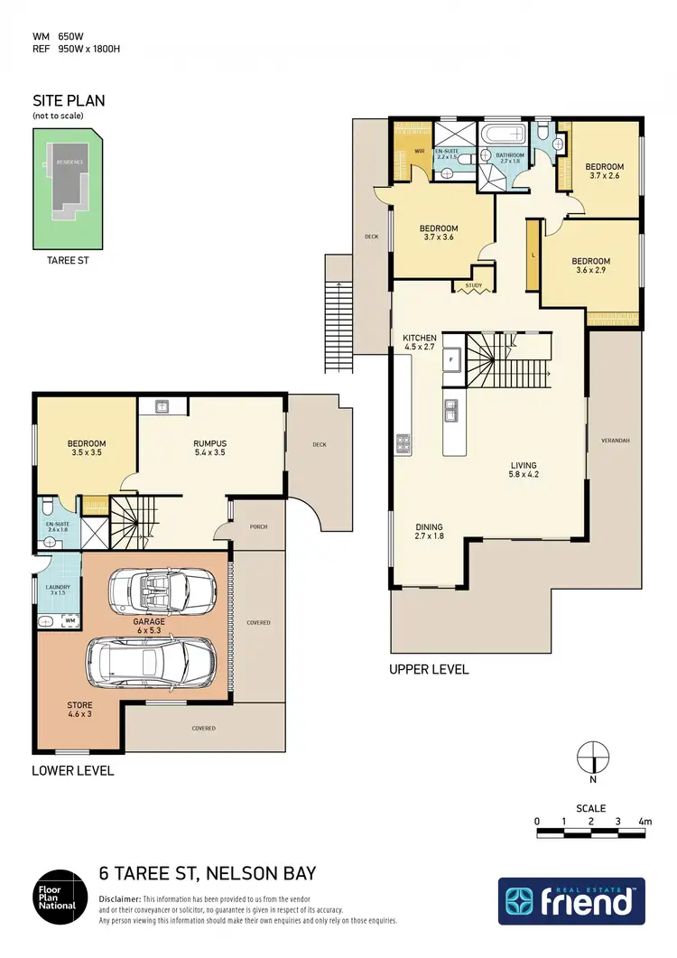 Floorplan of Homely house listing, 6 Taree Street, Nelson Bay NSW 2315