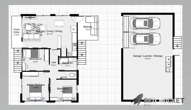 Floorplan of Homely house listing, 28 Joanne Street, Underwood QLD 4119