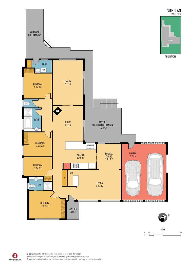 Floorplan of Homely house listing, 8 The Citadel, Umina Beach NSW 2257