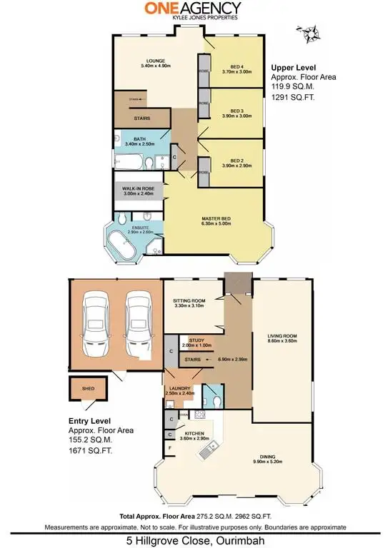 Floorplan of Homely house listing, 5 Hillgrove Close, Ourimbah NSW 2258