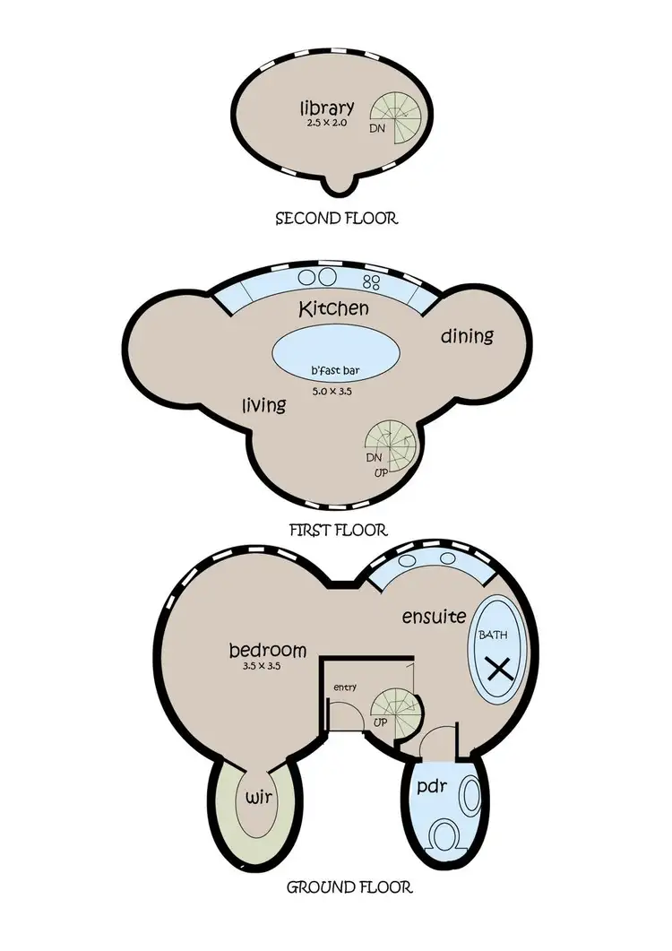 Floorplan of Homely house listing, 1 Gnome Way, Frankston VIC 3199