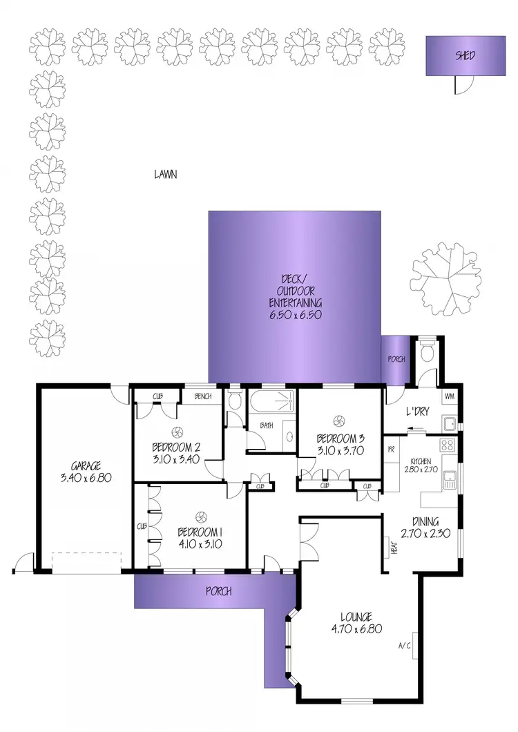 Floorplan of Homely house listing, 27 Seaborough Road, Elizabeth Park SA 5113