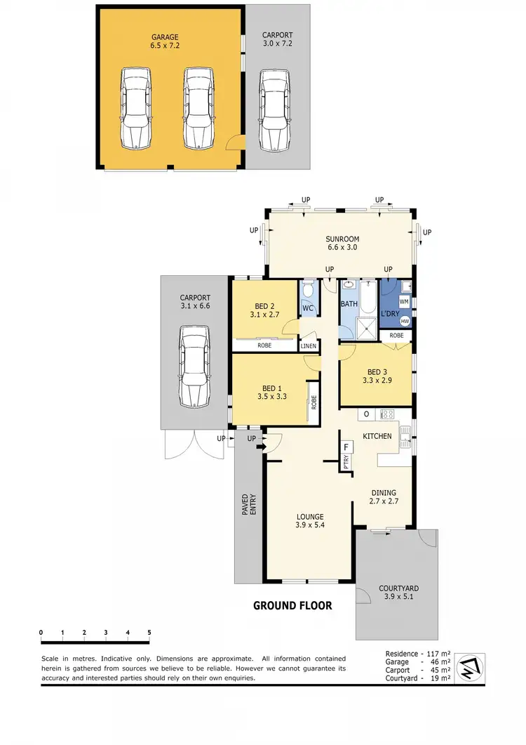 Floorplan of Homely house listing, 5 Neptune Street, Umina Beach NSW 2257