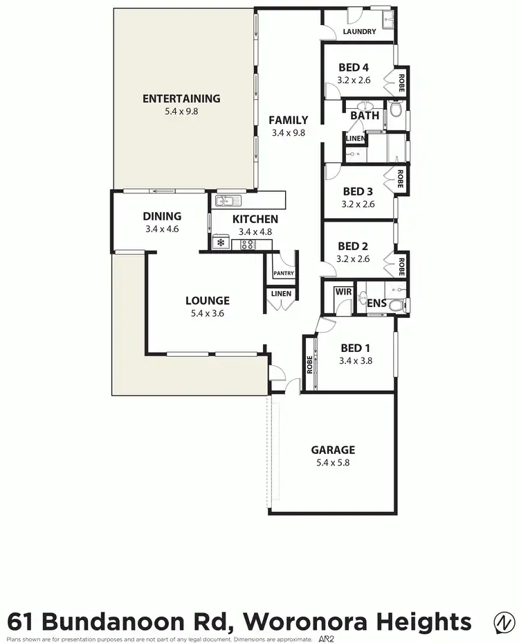 Floorplan of Homely house listing, 61 Bundanoon Road, Woronora Heights NSW 2233