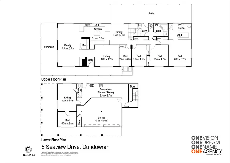 Floorplan of Homely house listing, 5 Seaview Court, Dundowran QLD 4655