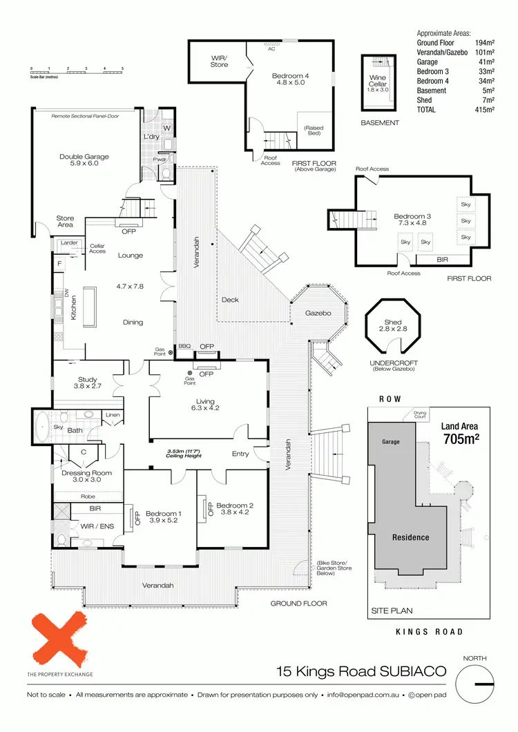 Floorplan of Homely house listing, 15 Kings Road, Subiaco WA 6008
