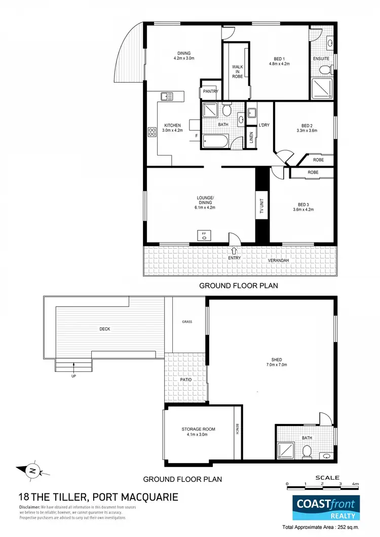 Floorplan of Homely house listing, 18 The Tiller, Port Macquarie NSW 2444