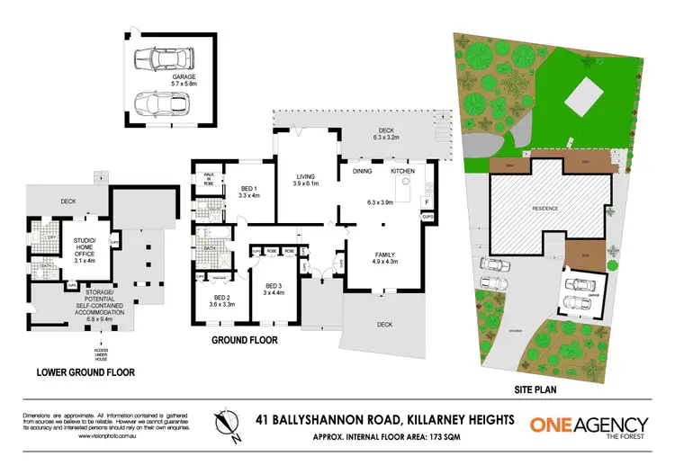 Floorplan of Homely house listing, 41 Ballyshannon Road, Killarney Heights NSW 2087