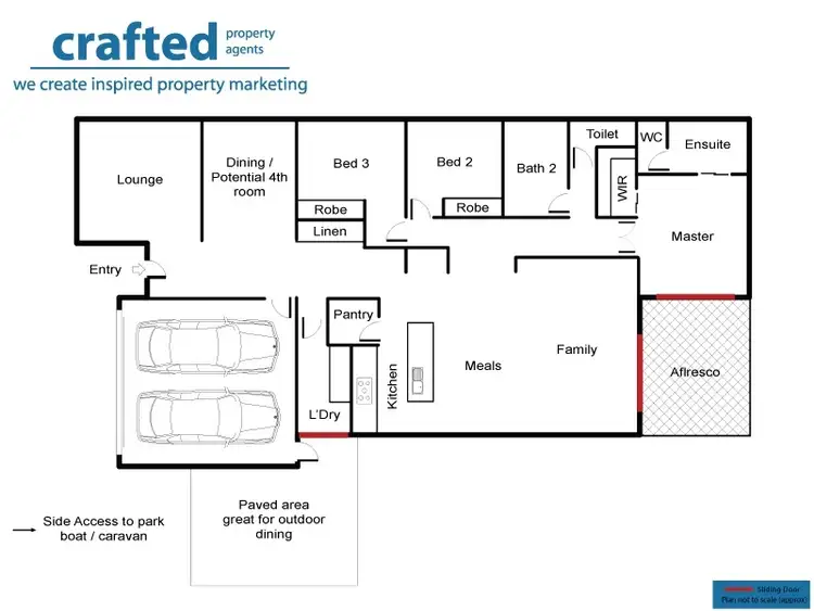 Floorplan of Homely house listing, 14 Crawford Place, Calamvale QLD 4116