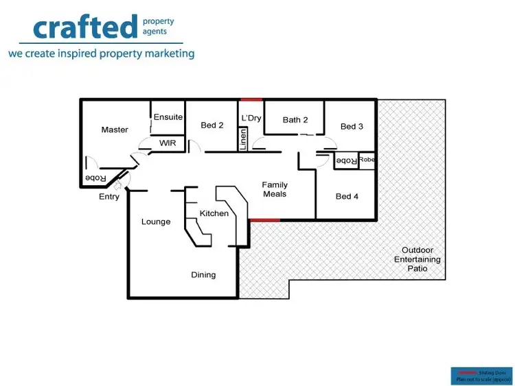 Floorplan of Homely rural property listing, 23-29 Yellowstone Court, Munruben QLD 4125
