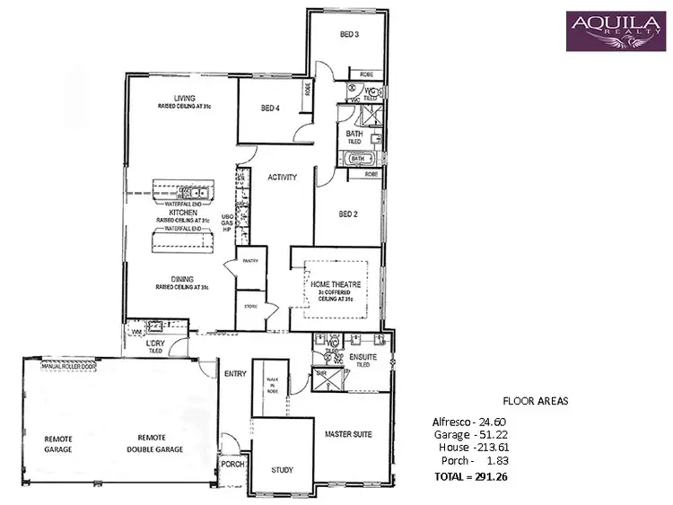 Floorplan of Homely house listing, 11 Tangara Street, Aveley WA 6069