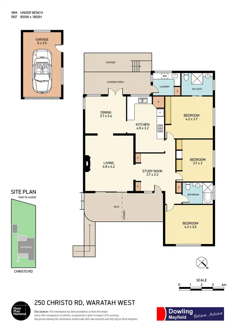 Floorplan of Homely house listing, 250 Christo Road, Waratah NSW 2298