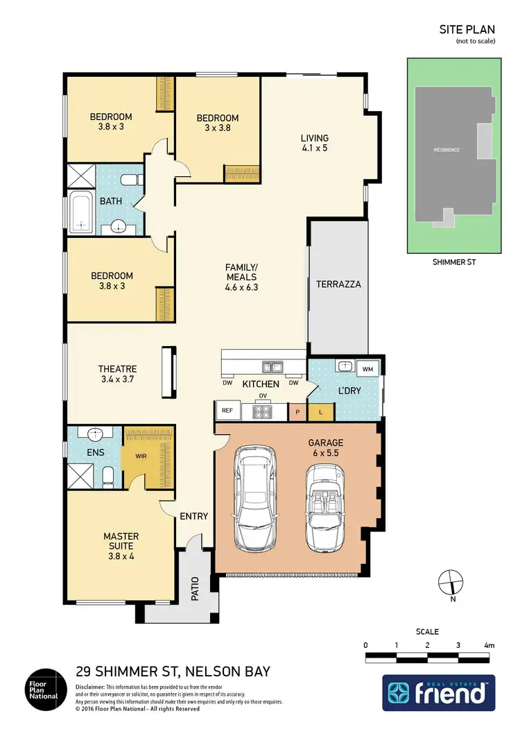 Floorplan of Homely house listing, 29 Shimmer Street, Nelson Bay NSW 2315