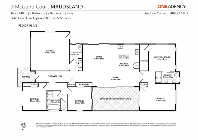 Floorplan of Homely house listing, 9 Mcguire Court, Maudsland QLD 4210